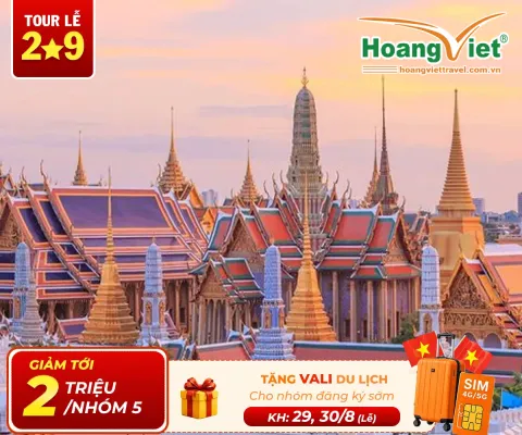   Tour Thái Lan 2/9 Từ Hà Nội: Khám Phá Bangkok – Pattaya Bay Thai AirAsia