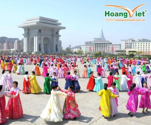 TOUR TRIỀU TIÊN-ĐẤT NƯỚC BÍ ẨN NHẤT THẾ GIỚI: BÌNH NHƯỠNG - KHAI THÀNH DMZ- KAESONG 