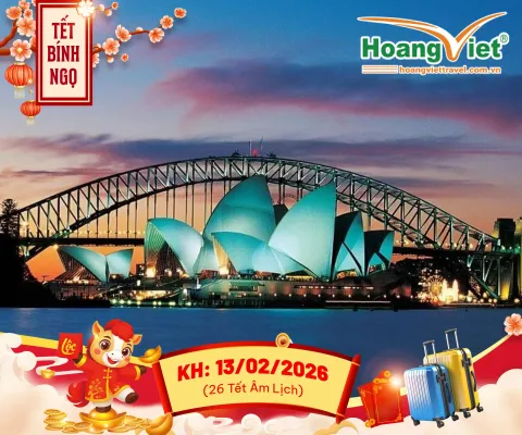 TRẢI NGHIỆM MÙA HÈ NƯỚC ÚC VỚI CUNG ĐƯỜNG TOUR ĐỘC ĐÁO HÀ NỘI – SYDNEY – CANBERRA MELBOURNE – HÀ NỘI BAY VIETNAM AIRLINES