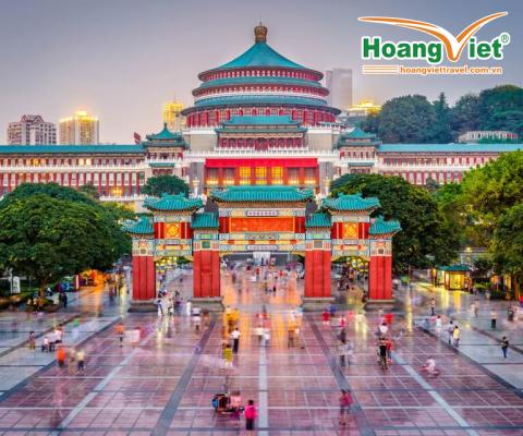 TRẢI NGHIỆM SẮC MÀU TRUNG HOA TRÙNG KHÁNH - MAO ĐÀI TRẤN BAY COLORFUL GUIZHOU AIRLINES   