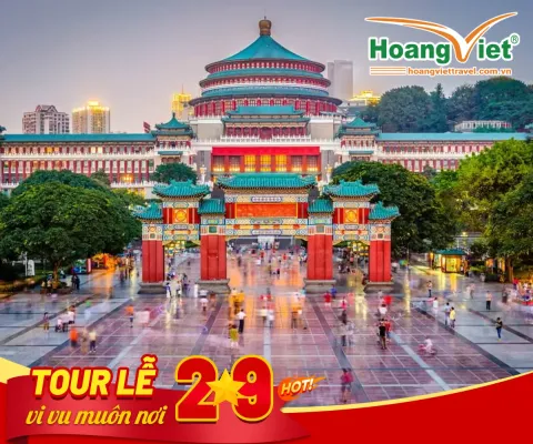TRẢI NGHIỆM SẮC MÀU TRUNG HOA TRÙNG KHÁNH - MAO ĐÀI TRẤN BAY COLORFUL GUIZHOU AIRLINES   