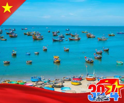 CHƯƠNG TRÌNH DỊP LỄ 30/4 HÀ NỘI – PHAN THIẾT – SÀI GÒN – HÀ NỘI BAY  VIETNAM AIRLINES