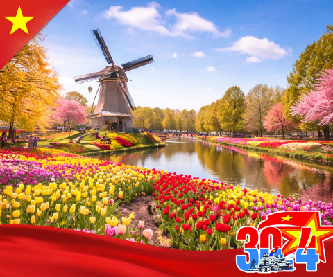 CHƯƠNG TRÌNH DU LỊCH ĐẶC BIỆT 6 NƯỚC KHÁM PHÁ TÂY ÂU PHÁP – BỈ - HÀ LAN – LUXEMBOURG THỤY SĨ – ĐỨC BAY VIETNAM AIRLINES
