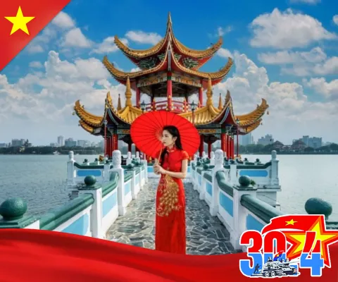 CHƯƠNG TRÌNH DU LỊCH DỊP LỄ 30/4 ĐÀI BẮC - ĐÀI TRUNG - CAO HÙNG BAY VIETNAM AIRLINES  