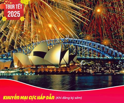 ĐÓN NĂM MỚI VÀ XEM BẮN PHÁO HOA TẠI ÚC HÀ NỘI – SYDNEY – CANBERRA - MELBOURNE - HÀ NỘI BAY THẲNG VIETNAM AIRLINES