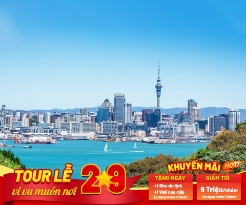 DU LỊCH NEW ZEALAND – VÙNG ĐẤT CỦA DẢI MÂY TRẮNG (ĐẢO BẮC) BAY MALAYSIA AIRLINES