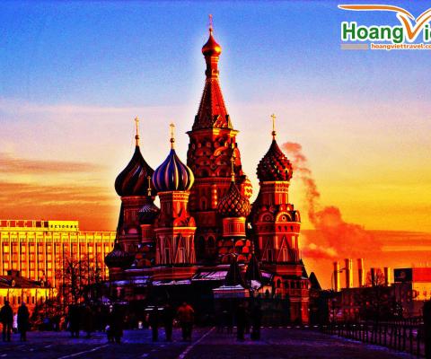 DU LỊCH NGA: MOSCOW - VLADIMIR - SUZDAL - ST.PETERBURG 9 NGÀY 8 ĐÊM