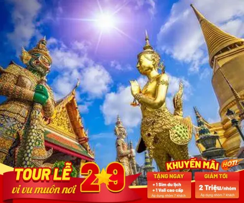 DU LỊCH THÁI LAN 2025 HÀ NỘI - BANGKOK – PATTAYA- JOMTIEN BEACH – NOONG NUCH - HÀ NỘI BAY THAI AIR ASIA