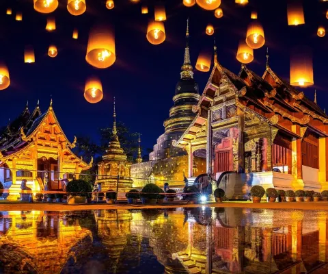 KHÁM PHÁ CHIANGMAI LỄ HỘI THẢ ĐÈN TRỜI YIPENG 2025 HÀ NỘI – CHIANG MAI – CHIANG RAI - HÀ NỘI BAY THAI AIRASIA