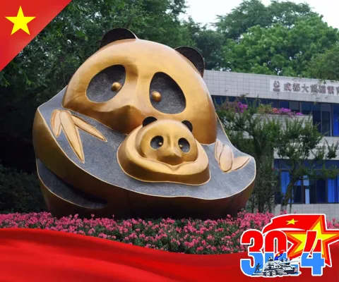 THÀNH ĐÔ – CÔNG VIÊN GẤU TRÚC - CỬU TRẠI CÂU – LẠC SƠN ĐẠI PHẬT BAY SICHUAN AIRLINE