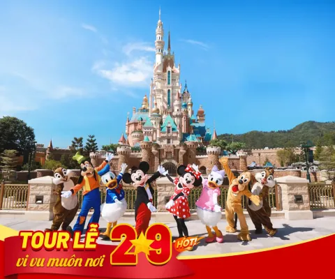 THƯỢNG HẢI – HÀNG CHÂU – DISNEYLAND BAY VIETNAM AIRLINES