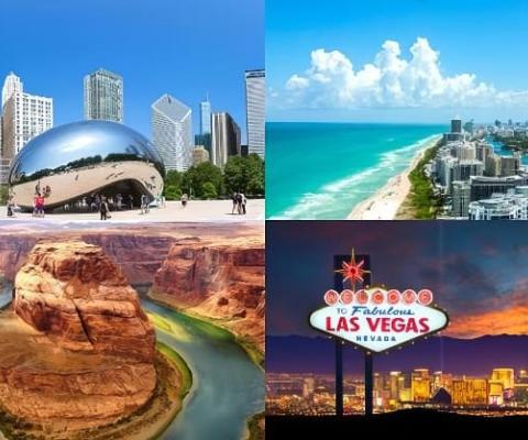 Tour du lịch Mỹ bờ Đông Tây 12 ngày 11 đêm - Trọn gói 2026