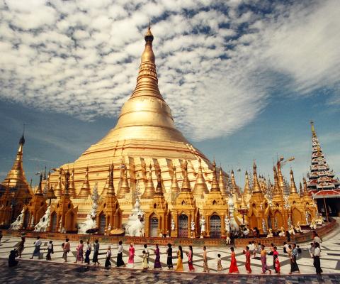 TOUR DU LỊCH MYANMAR: HÀ NỘI – YANGON – BAGO – CHÙA HÒN ĐÁ VÀNG 4 NGÀY 3 ĐÊM BAY VIETNAM AIRLINES