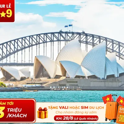 TRẢI NGHIỆM NƯỚC ÚC VỚI CUNG ĐƯỜNG TOUR ĐỘC ĐÁO BAY VIETNAM AIRLINES