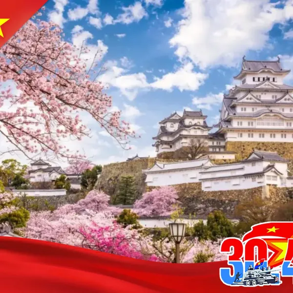 CUNG ĐƯỜNG VÀNG NHẬT BẢN - RỰC RỠ SẮC HOA KOBE – OSAKA – KYOTO – NAGOYA – PHÚ SĨ – TOKYO NO SHOPPING BAY VIETNAM AIRLINES