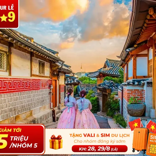 Tour Đi Hàn Quốc 5N4Đ: Seoul – Nami – Everland – Thư Viện Sách Bay Jeju Air