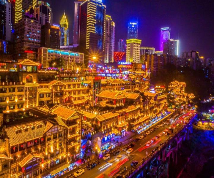  TRÙNG KHÁNH - HỒNG NHAI ĐỘNG - LÃO QUÂN ĐỘNG - CÔNG VIÊN GẤU TRÚC - TỪ KHÍ KHẨU BAY WEST AIR
