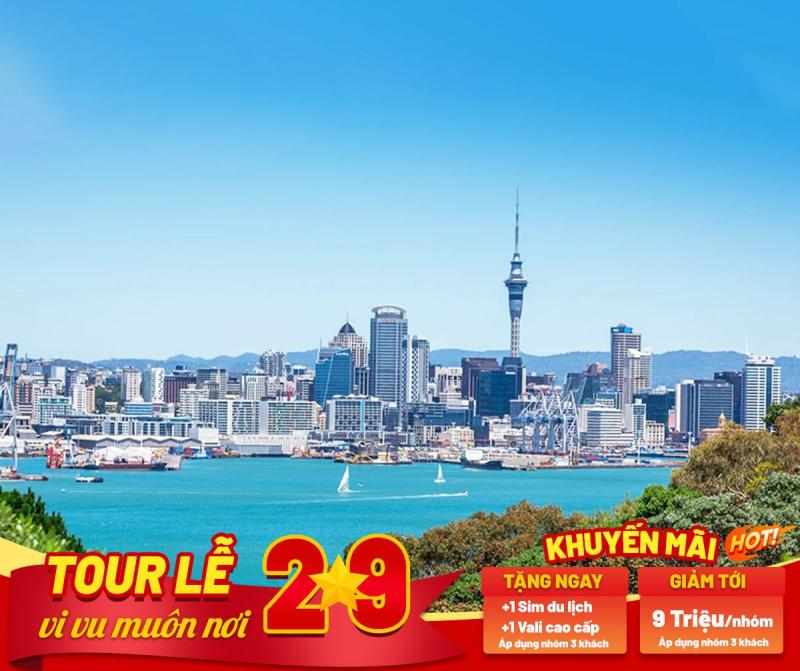 du lịch New Zealand lễ 2/9 - hoangviettravel