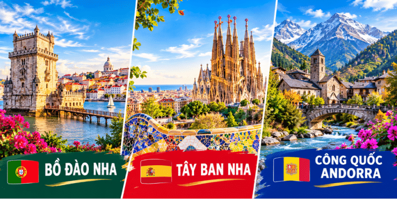 Tháp Belém, kiến trúc Barcelona và phong cảnh Andorra trong hành trình châu Âu Tháp Belém, kiến trúc Barcelona và phong cảnh Andorra trong hành trình châu Âu