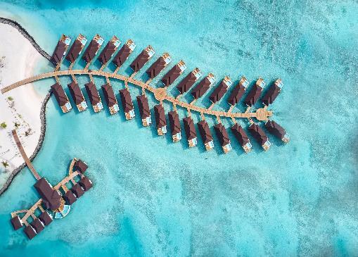 Các biệt thự trên biển ở Sun Siyam Olhuveli, Maldives