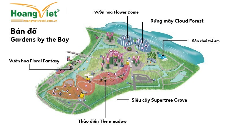 Logo của Hoang Viet Travel có chữ màu xanh lá cây và cam với các đường cong cách điệu phía trên. Phía dưới là địa chỉ trang web hoangviettravel.com.vn màu cam.