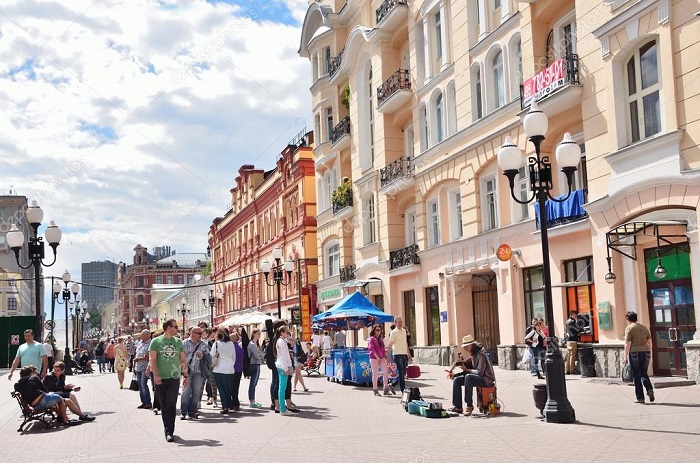 Kinh nghiệm du lịch phố cổ Arbat - nơi lắng đọng hơi thở Moscow, Nga - Du  lịch Hoàn Mỹ