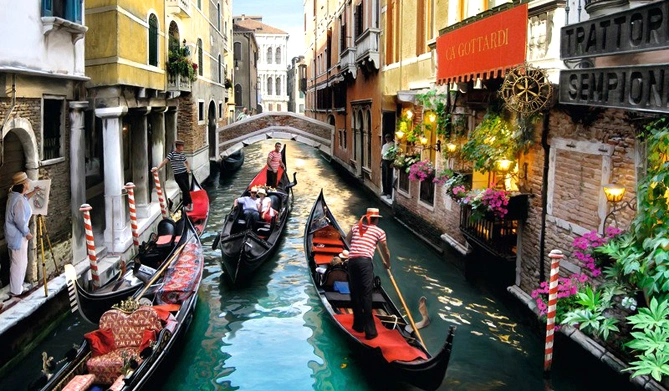Những điều cần biết khi đi gondola ở Venice