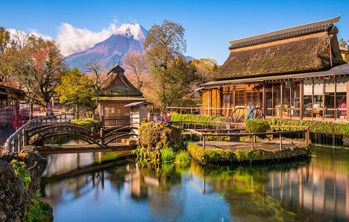 TOUR DU LỊCH NHẬT BẢN - TOKYO - LÀNG CỔ OSHINO HAKKAI - NÚI PHÚ SĨ