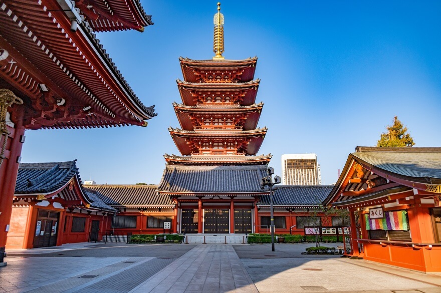 Đền Asakusa Kannon - ngôi đền bạn phải đến khi tham quan Tokyo - Tugo.com.vn