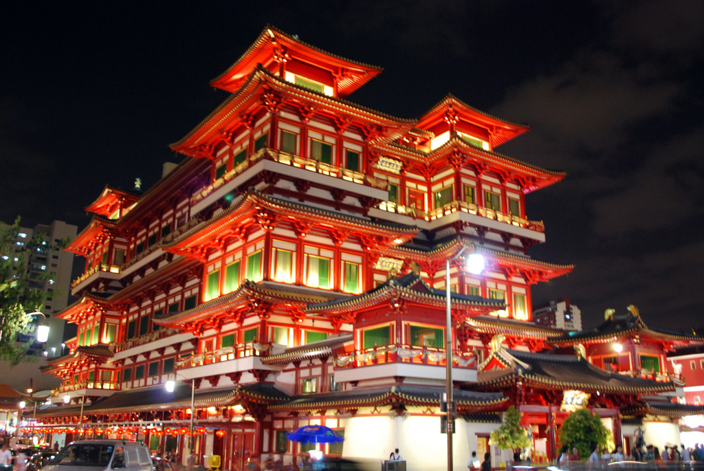 Tìm Hiểu Về Nét Kiến Trúc Độc Đáo Của Chùa Răng Phật Ở Singapore