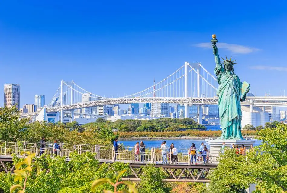 Đảo nhân tạo Odaiba - một điểm đến thú vị ở Tokyo, Nhật Bản