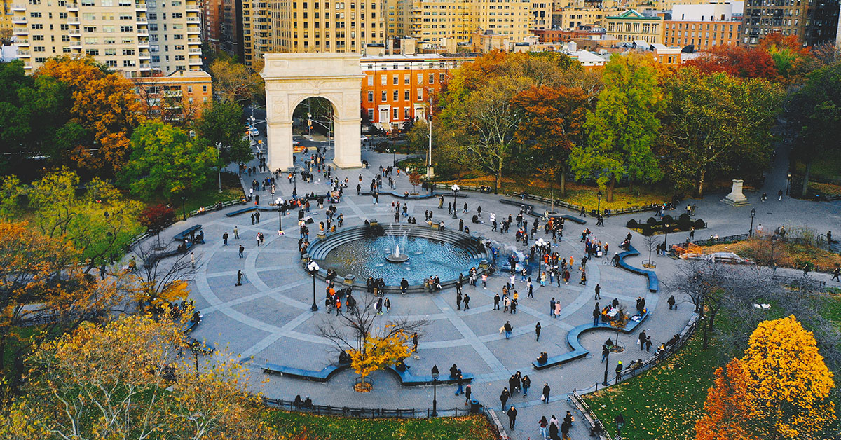 Khám Phá Công Viên Quảng Trường Washington Lịch Sử Tại New York