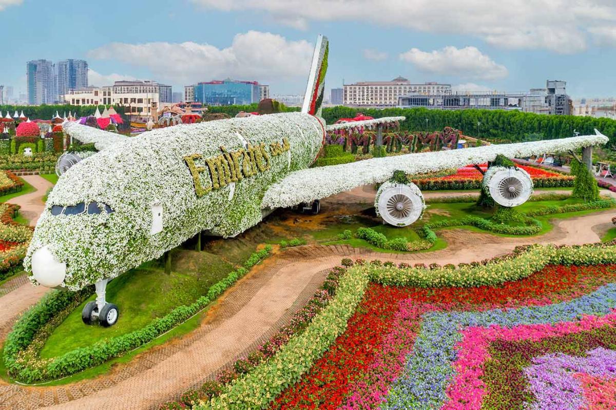 Vườn Hoa Lớn Nhất Ở Dubai 
