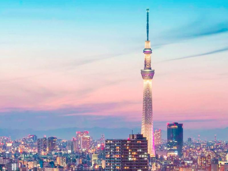 Tháp Tokyo Skytree Đỉnh Cao Độc Nhất Vô Nhị Của Xứ Sở Hoa Anh Đào -  TOKYOMETRO