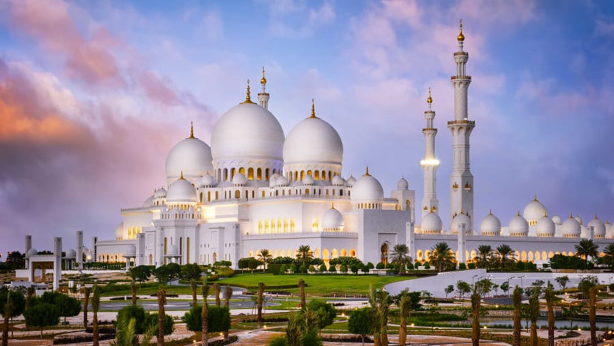 Nhà thờ Sheikh Zayed thánh đường trắng tuyệt đẹp của vùng Trung Đông