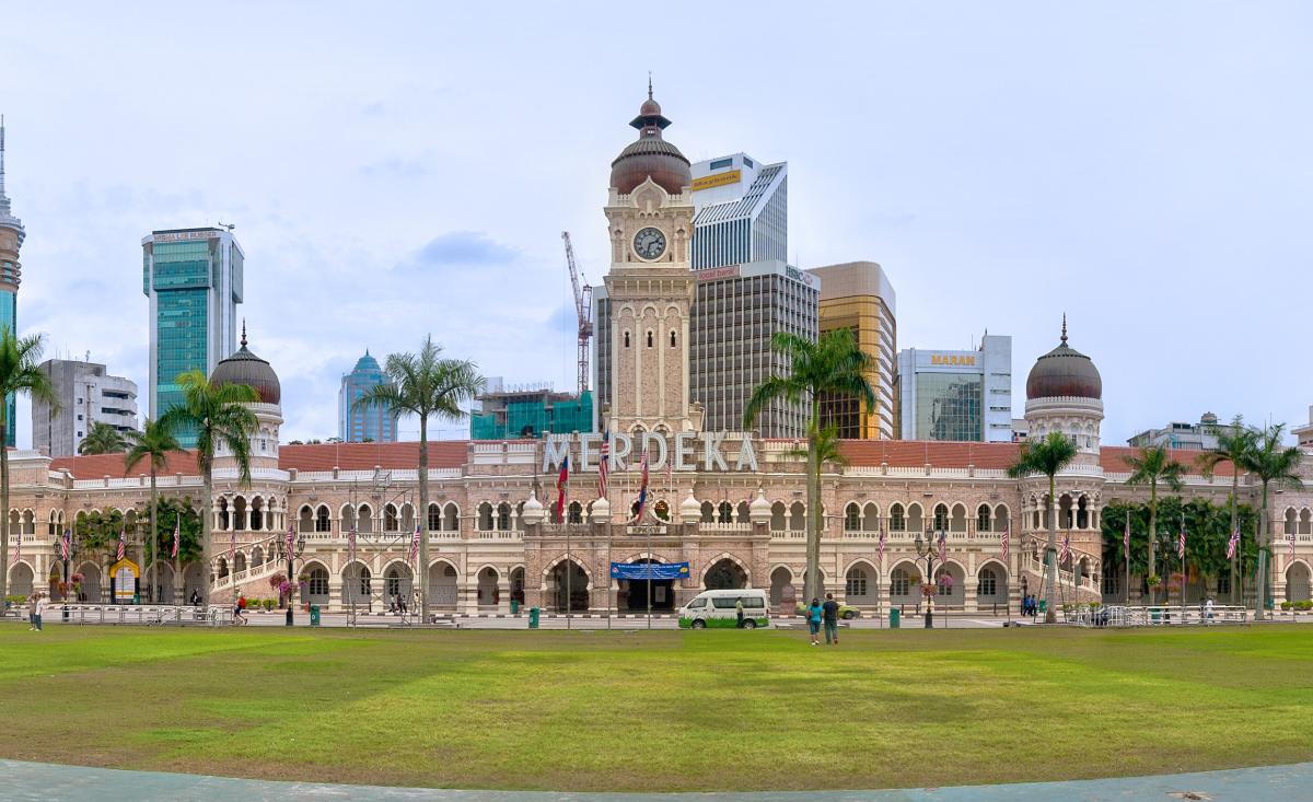 Quảng trường Độc lập Mederka - Dataran Merdeka Square