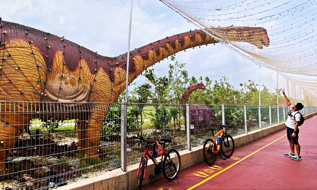 Công viên khủng long - điểm giải trí mới trong sân bay Changi