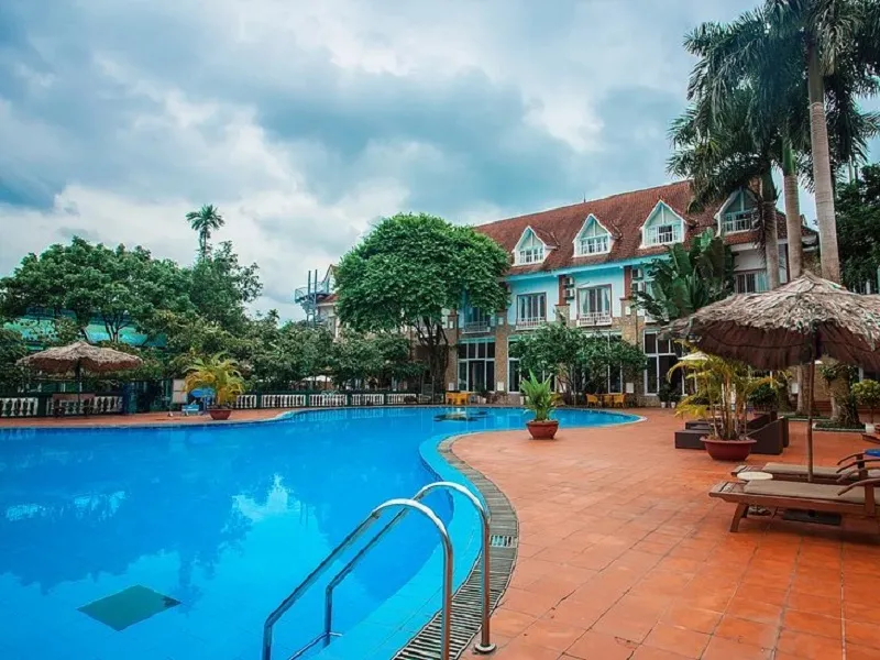 Tour du lịch HN - V Resort Hòa Bình 2 ngày 1 đêm -