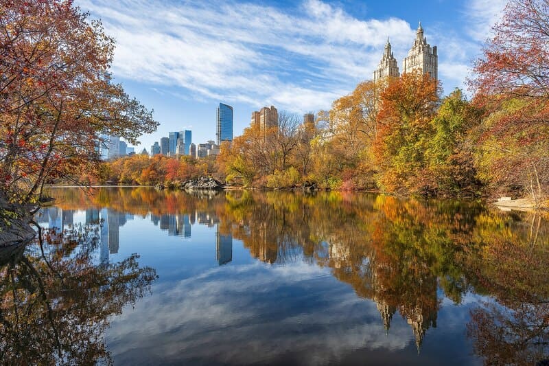 Khung cảnh New York vào mùa đẹp để du lịch