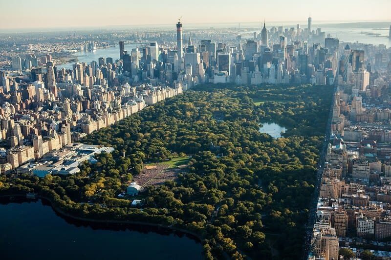Công viên Central Park xanh mát giữa New York