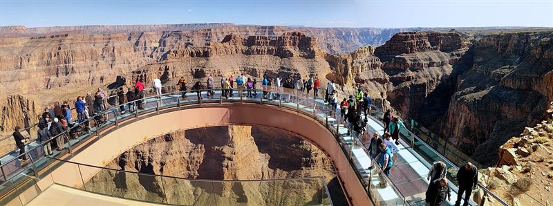 Cầu kính Skywalk tại Grand Canyon West