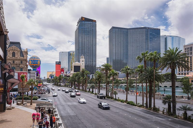 Du lịch Las Vegas mùa nào đẹp, thời tiết nắng ấm trên Strip
