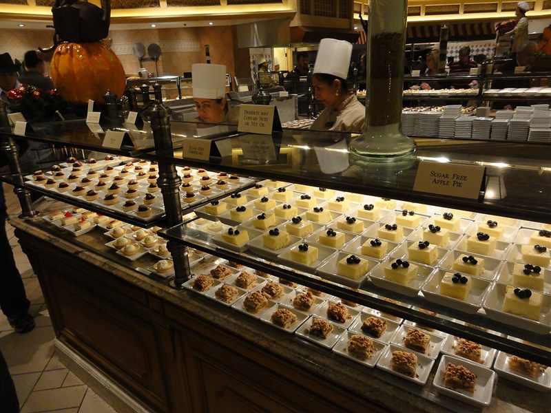Tiệc buffet trong casino, nét ẩm thực đặc trưng Las Vegas
