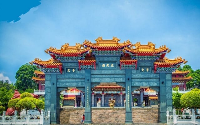 Miếu văn võ - Du lịch đài loan