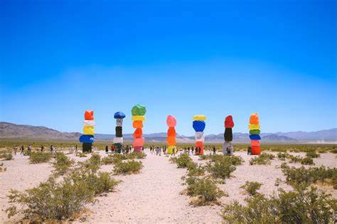 The Story Behind Nevada's Seven Magic Mountains