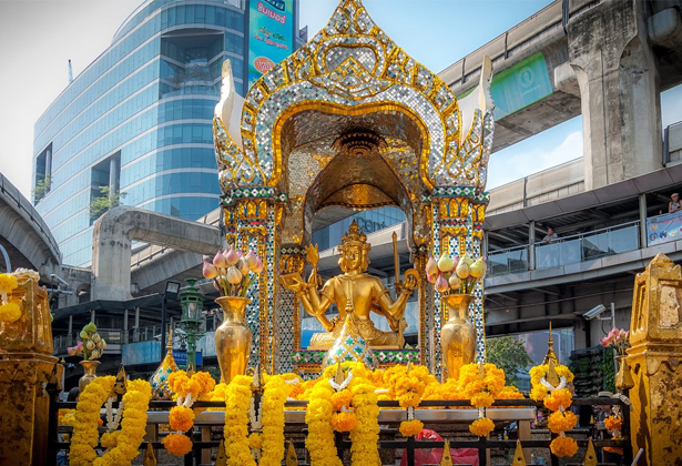 Phật Bốn Mặt- Điểm Tham Quan Kỳ Bí Nhất Bangkok