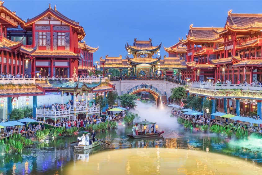 Phố Mi Sơn Thủy - cảnh quan không nên bỏ lỡ khi đến Thành Đô