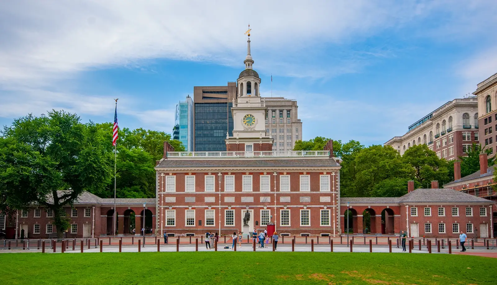 Du Lịch Mỹ - Chiêm Ngưỡng Tòa Nhà Độc lập (Independence Hall) - Du lịch  Hoàn Mỹ
