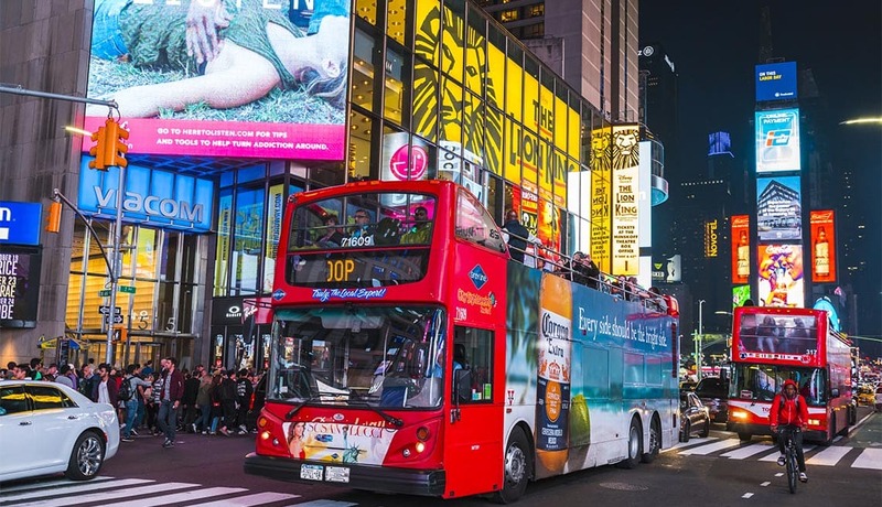 Thành phố New York sầm uất, bận rộn